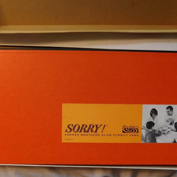 Vintage Sorry! Parker Brothers Board Game 1964 - Picture 3 of 16